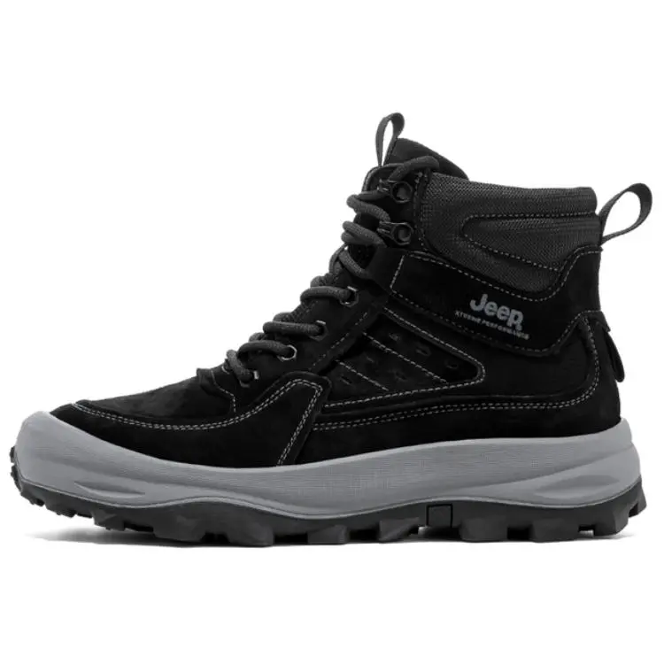 Jeep Low Top Casual Shoes Men's Black