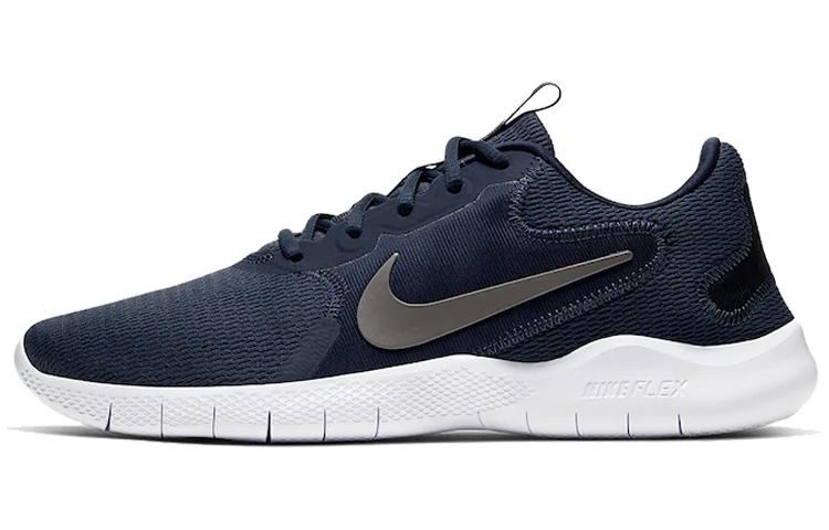 Nike Flex Experience Run 9 'Obsidian Metallic Cool Grey Black Dark Blue'