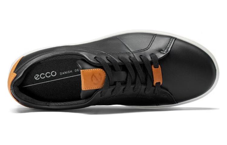 Ecco Soft Cool Low Top Sports Casual Shoes Men's Black