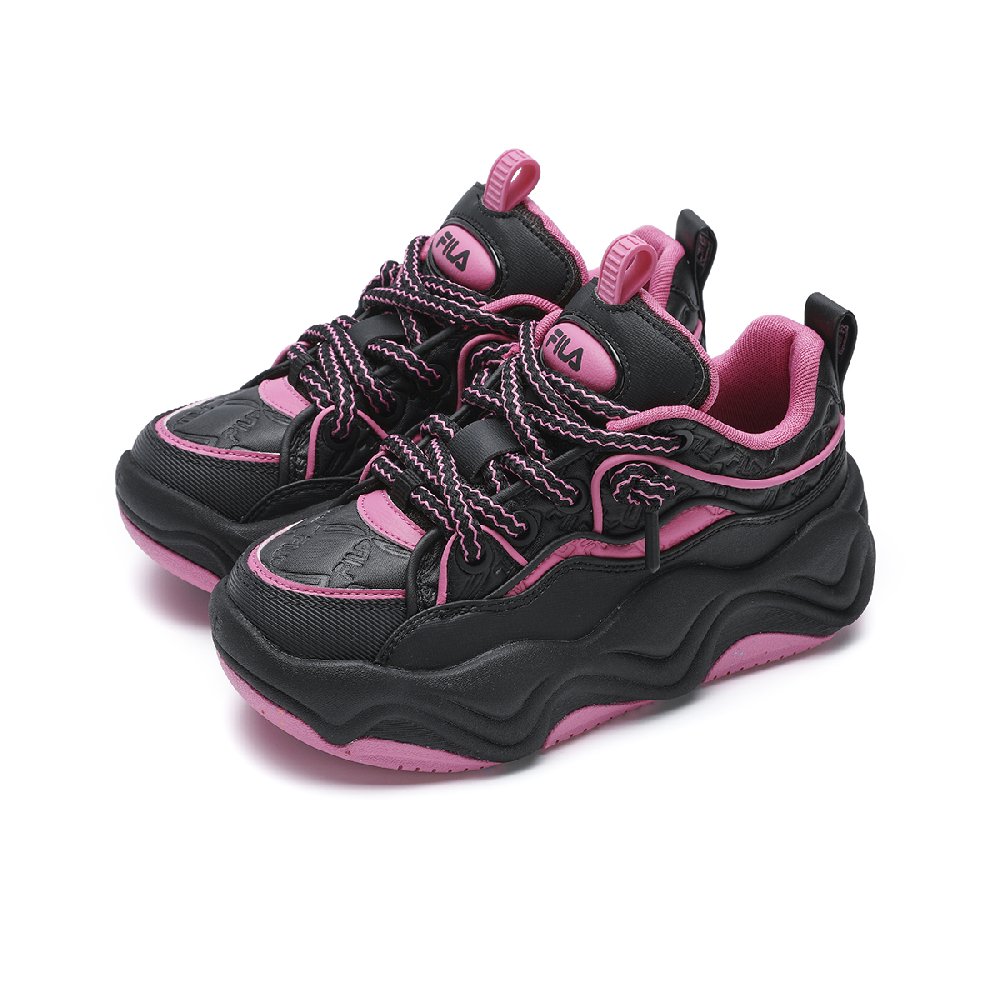 FILA BROOK LV Wear-Resistant Low-Top Skateboard Shoes Women's Black Purple