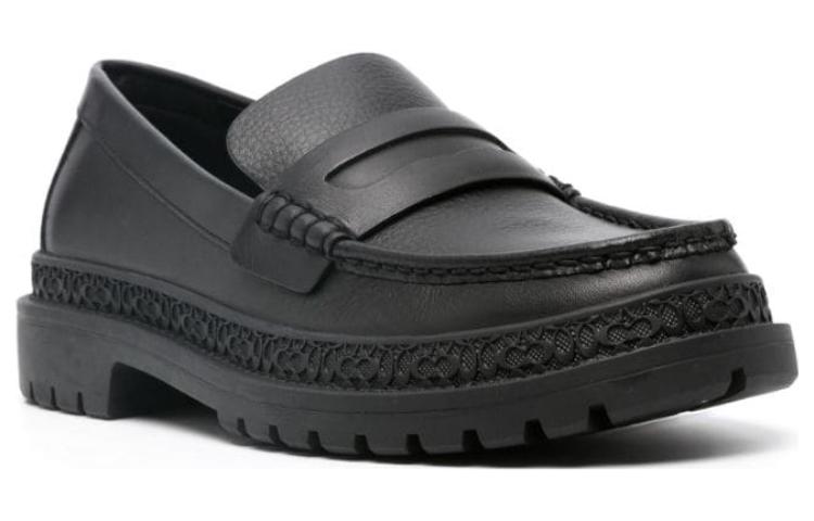 COACH Penny-slot Leather Loafers купить в интернет-магазине Yoocart с быстрой доставкой по России.