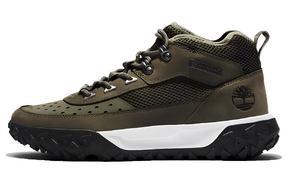 Timberland GreenStride Motion 6 Leather Hiking Boot 'Dark Green'