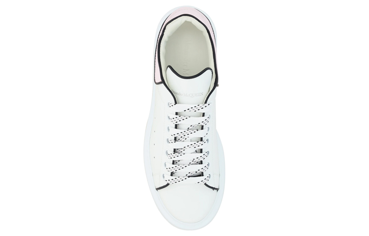 Alexander McQueen Oversized Outline White Pale Pink Women's