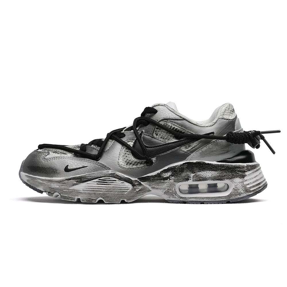 Nike Air Max Fusion Low Top Running Shoes Unisex Gray