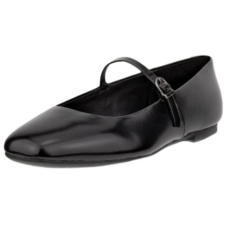 Ecco Margot Flat Mary Jane Shoes Women's Black купить в интернет-магазине Yoocart с быстрой доставкой по России.