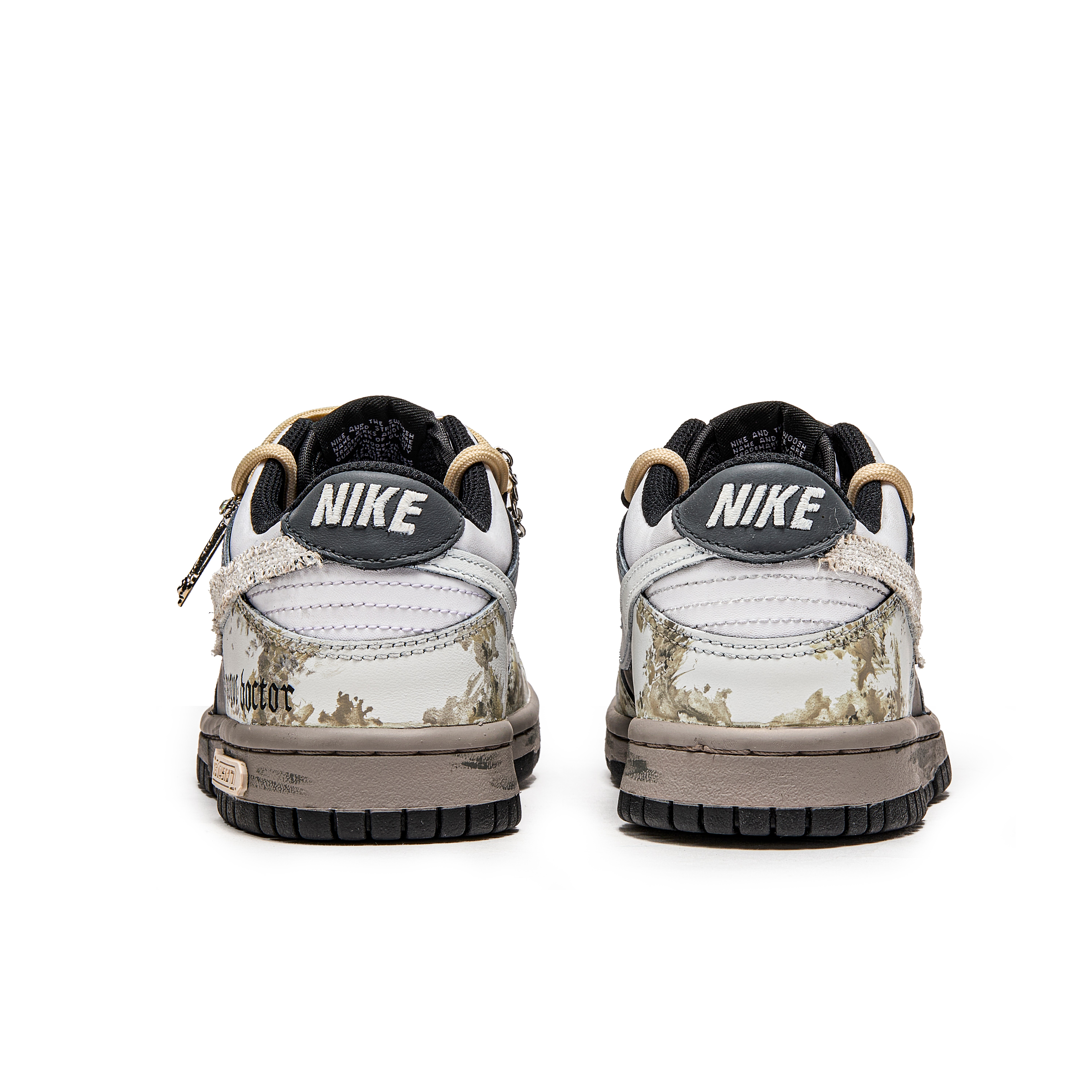 Nike Dunk Street Graffiti Cushioning Quick Dry Abrasion Resistant Balance Low top Skateboard Shoes Unisex купить в интернет-магазине Yoocart с быстрой доставкой по России.