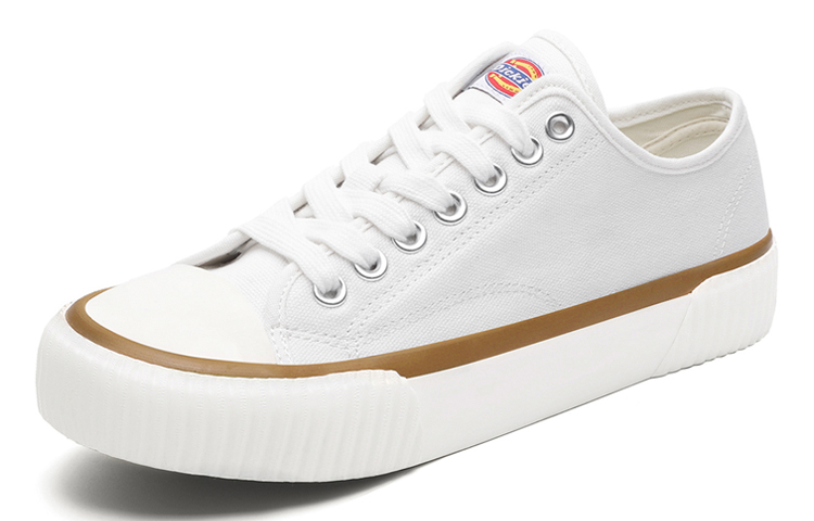 Dickies Canvas Shoes Unisex Low-Top White