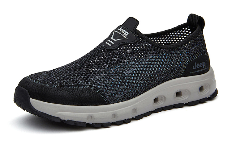 Jeep Low Top Outdoor Shoes Men's Black купить в интернет-магазине Yoocart с быстрой доставкой по России.