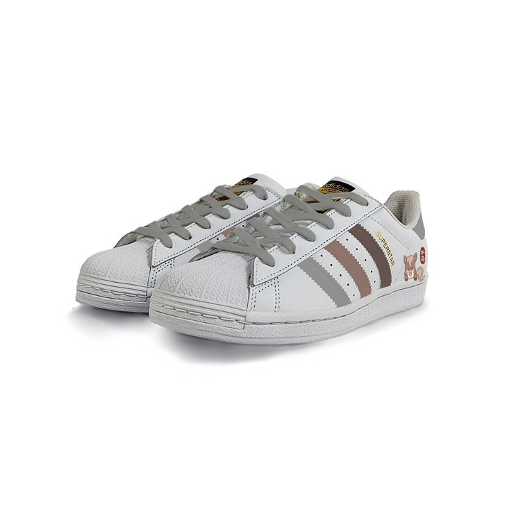 Adidas Originals SUPERSTAR Shell Head Slip-Resistant Low-Top Skateboard Shoes Unisex White купить в интернет-магазине Yoocart с быстрой доставкой по России.