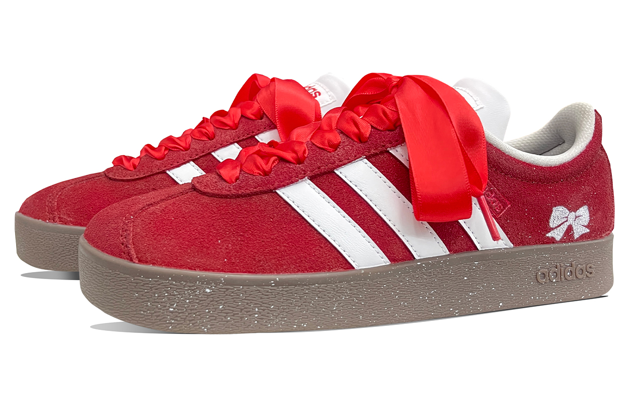 Adidas Neo VL Court 2.0 Abrasion Resistant Low Top Skateboard Shoes Women's Red купить в интернет-магазине Yoocart с быстрой доставкой по России.