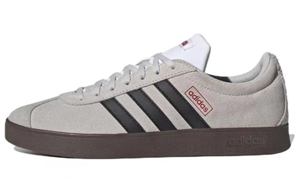 Adidas Neo VL Court Lifestyle Summer Bingo Anti Slip Wear Resistant Low Top Skateboard Shoes Unisex Blue Pink