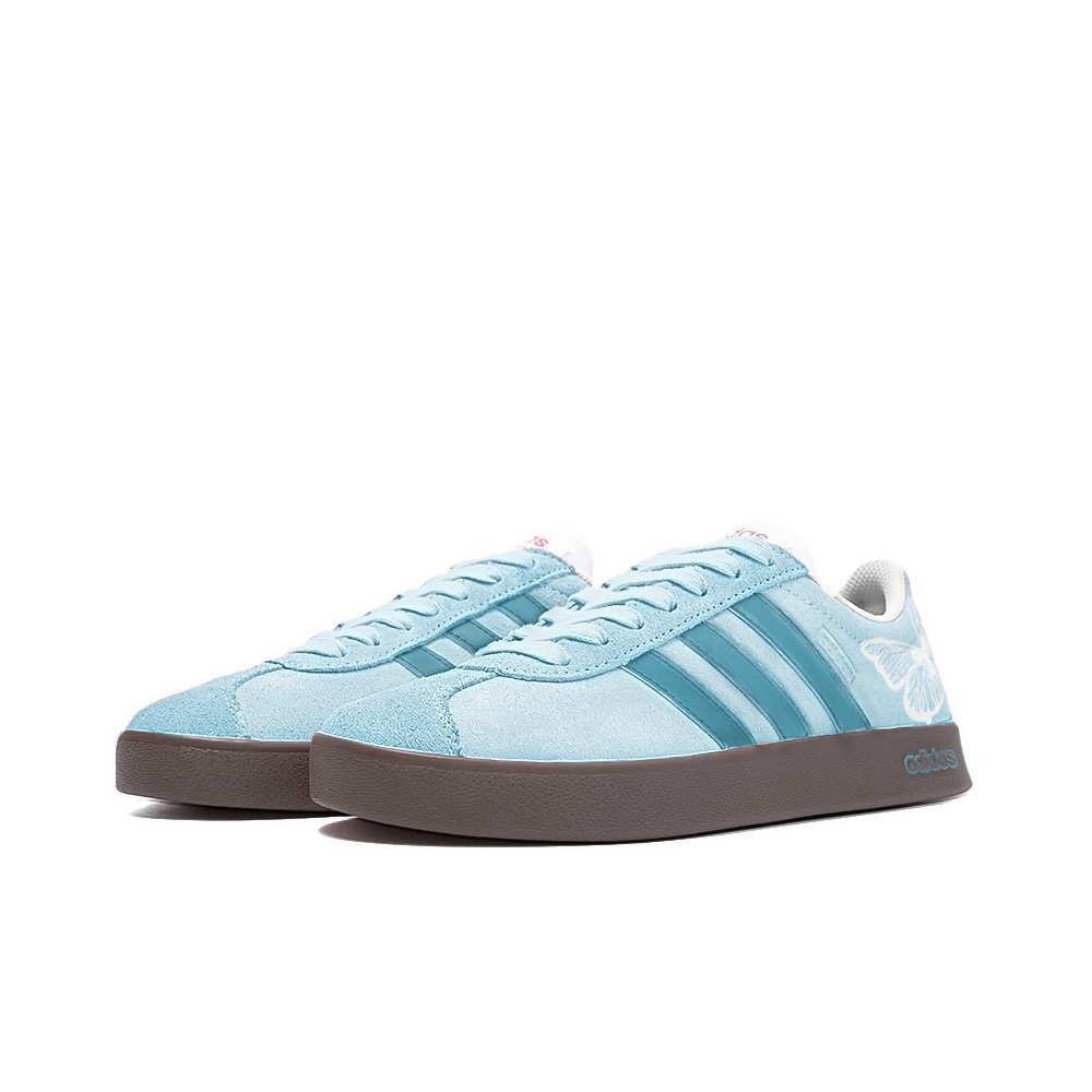 Adidas Neo Vl Court Qiong, Amber Low Top Skateboard Shoes Unisex Blue