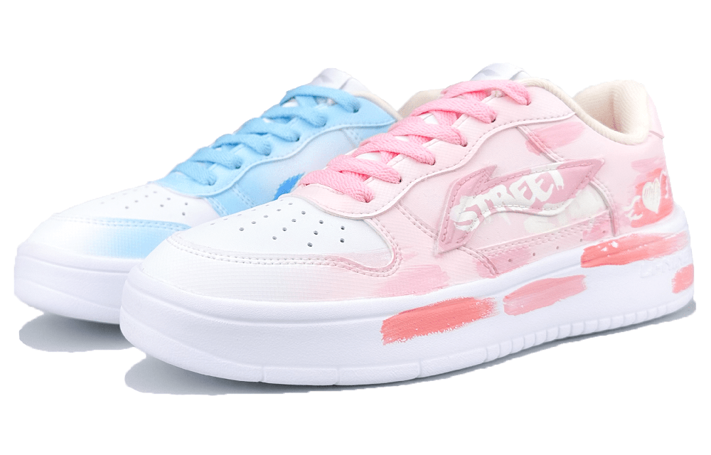 LINING Pontoon Boats Skateboard Shoes Women's Low Top White