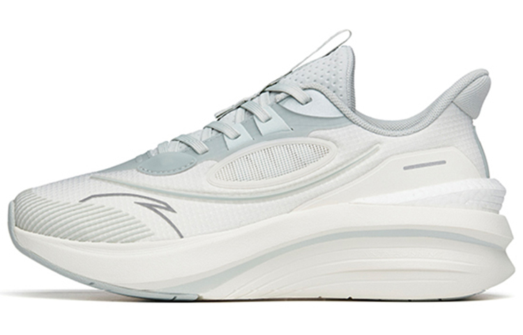 Anta Martian Foam Cushioned Slip-Resistant Low-Top Running Shoes Women's Green White