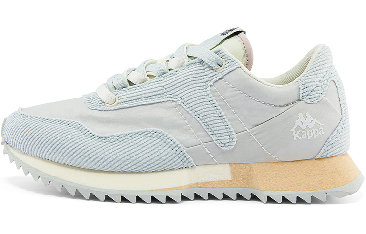 Kappa Coverage Slip Resistant Low Top Casual Running Shoes Women's Light Blue Gray White Yellow