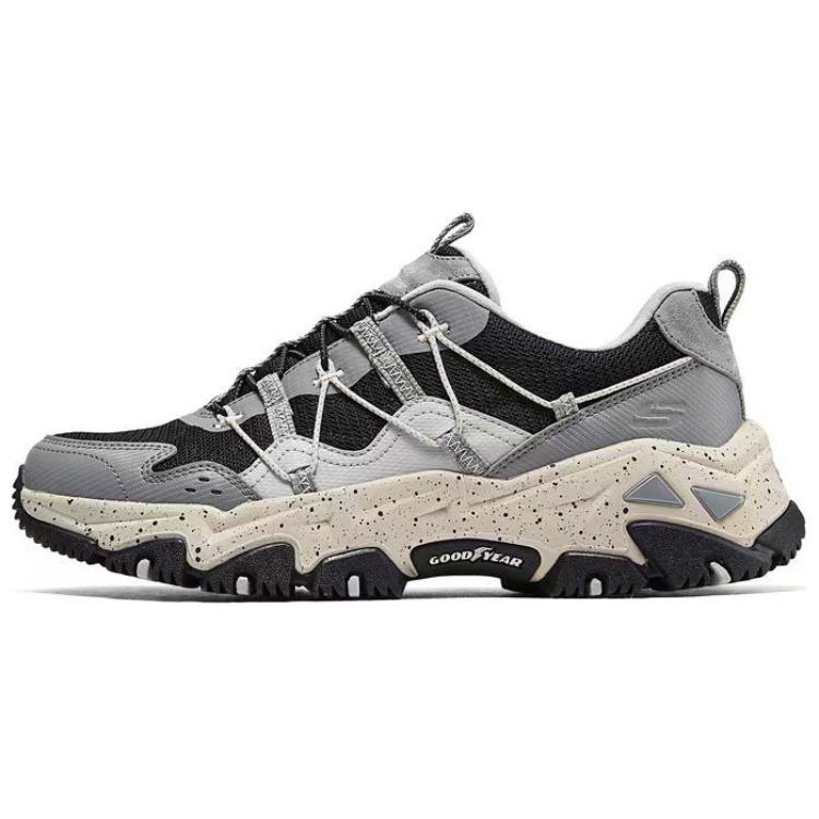 Skechers OUTDOOR Low Top Hiking Shoes Women's Black Gray