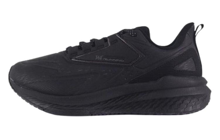 361° Anti-Slip Wear-Resistant Low-Top Running Shoes Women's Black Gray Color