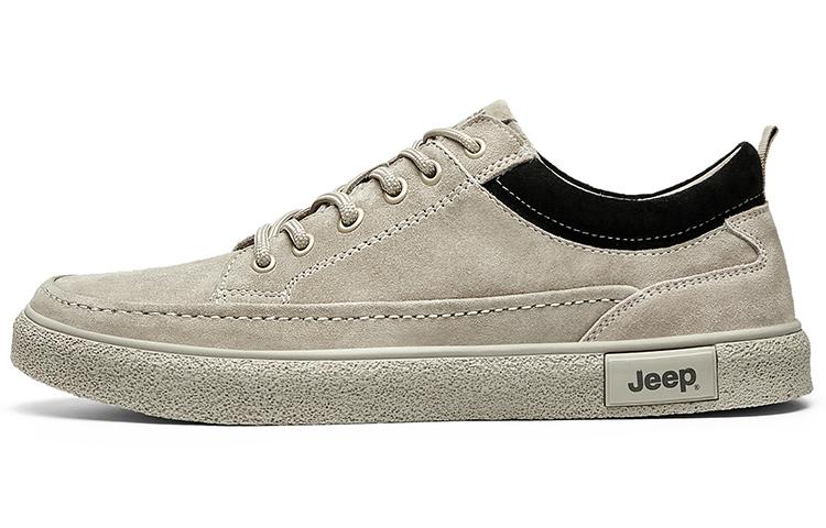 Jeep Casual Skateboard Shoes Men's Sand