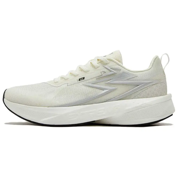 361° Anti Slip Wear Resistant Low Top Casual Running Shoes Men's White