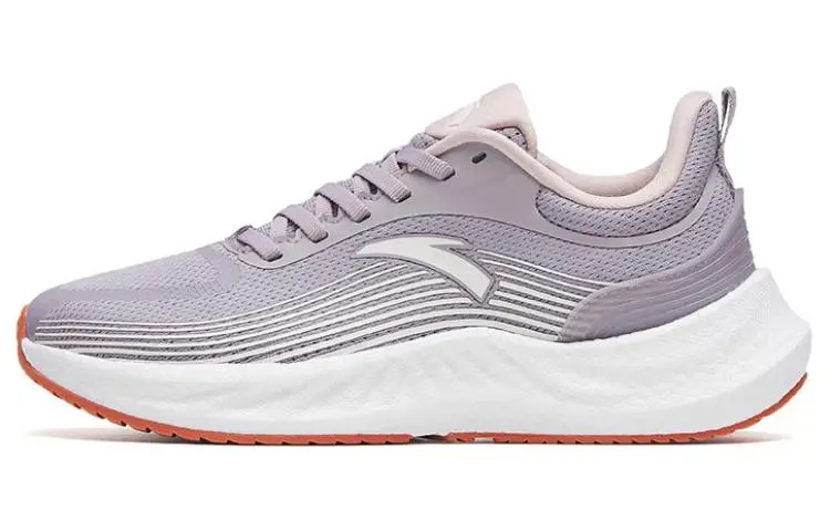 Anta Martian Foam Abrasion Resistant Breathable Low top Running Shoes Women's Magic Carpet Gray