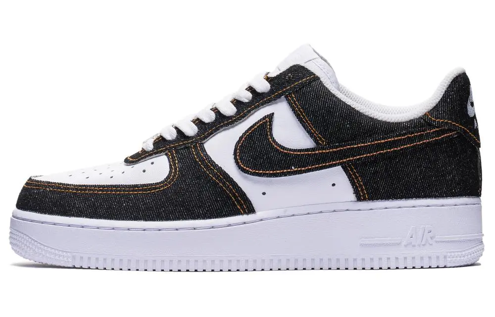 Nike Air Force 1 Low top Skateboard Shoes Men's White Blue