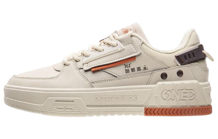 361° Star Beyond 2 Anti Slip Wear Resistant Low Top Skateboard Shoes Women's Oat Milk