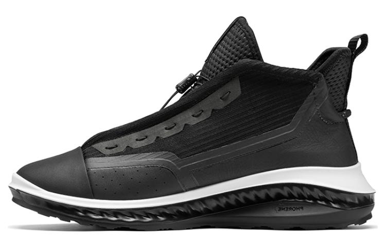 Ecco Fit For Action Shock Absorbers Mid Top Sports Casual Shoes Black