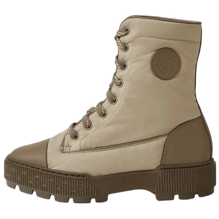 HERMES Fresh Ankle Boots 4cm Women's Linen