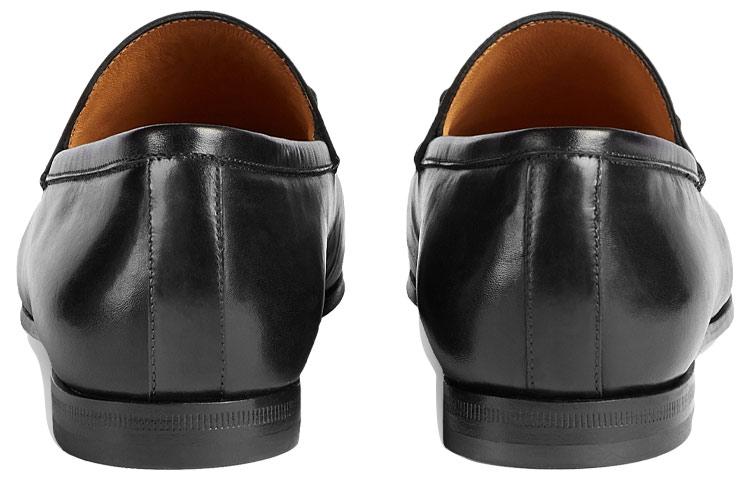 GUCCI Jordaan Loafer Black Leather купить в интернет-магазине Yoocart с быстрой доставкой по России.