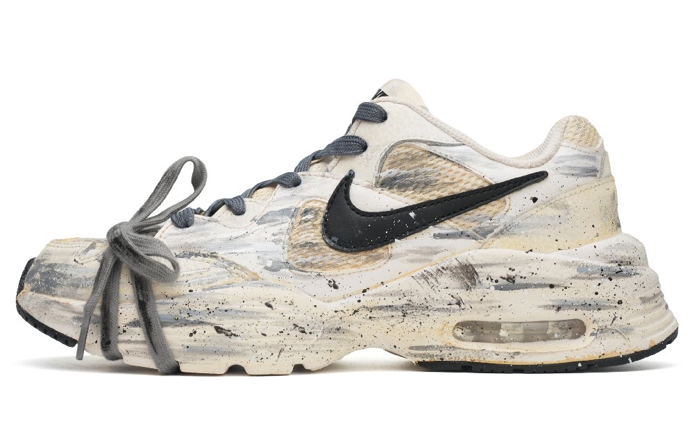 Nike Air Max Fusion Running Shoes Women's Low-Top Beige/Black