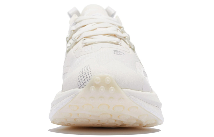 LiNing Jueying CRC Cushioning Anti-Slip Wear-Resistant Breathability Low-Top Sports Casual Shoes Men's White