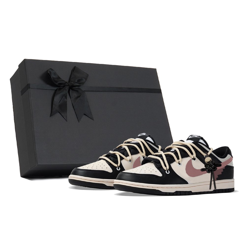 Nike Dunk Cool Era Abrasion-Resistant Low-Top Skateboard Shoes Unisex Black