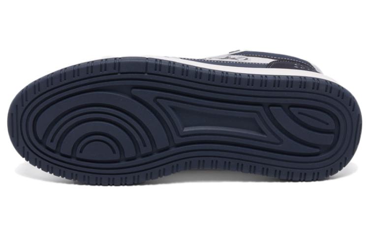 JEEP SPIRIT Skateboard Shoes Men's Low top Polar White Furious Sea Blue