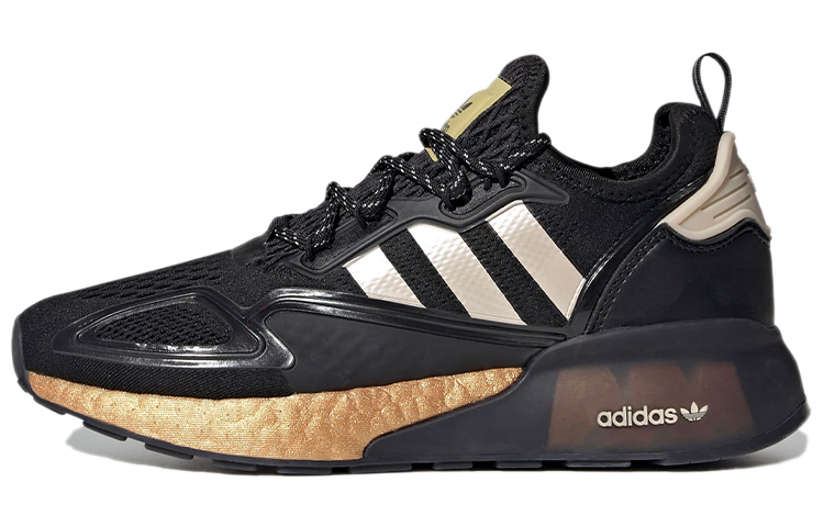 Adidas Zx 2K Boost Black Gold Metallic Women's Women's