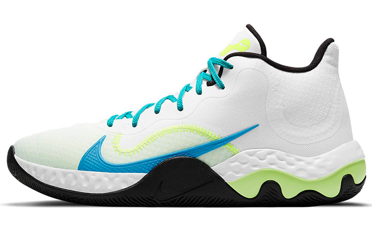 Nike Renew Elevate White Volt Light Blue Fury