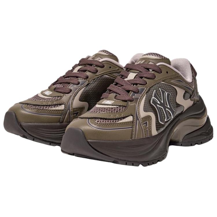 MLB New York Yankees Height Increasing Low top Casual Running Shoes Unisex Brown купить в интернет-магазине Yoocart с быстрой доставкой по России.
