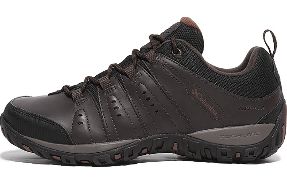 Columbia Hiking / Trekking Shoes Men Low-Top Brown