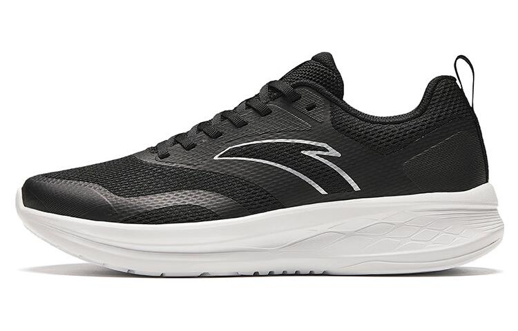 Anta Low-Top Running Shoes Men's Black White
