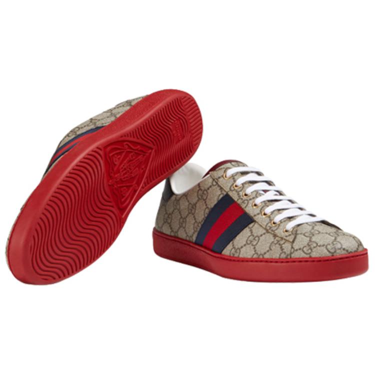 GUCCI Ace GG Supreme Sneakers Beige купить в интернет-магазине Yoocart с быстрой доставкой по России.