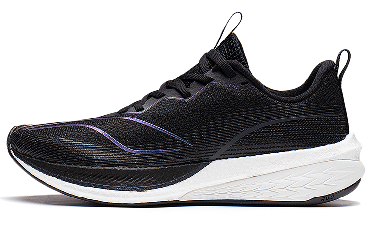 LiNing Red Hare 6 Pro Cushioning Anti-Slip And Wear-Resistant Low-Top Running Shoes Women's Black