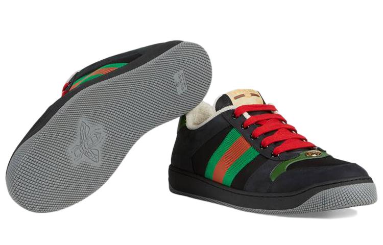 GUCCI Screener Black Suede