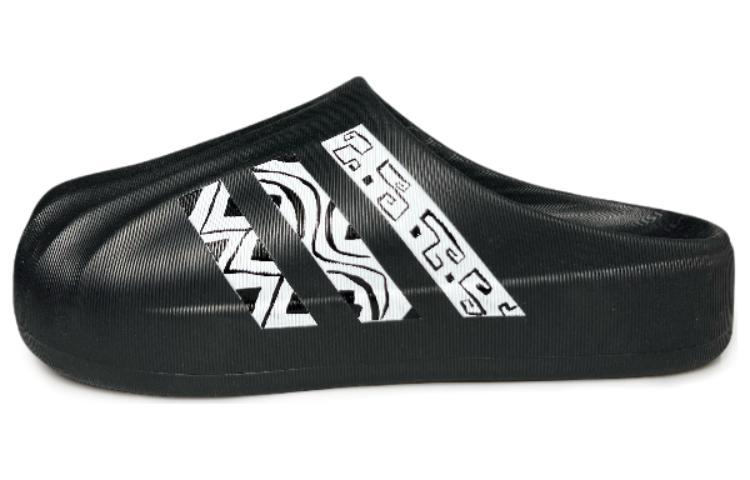 Adidas Originals Beach Sandals New Chinese Style Unisex Black