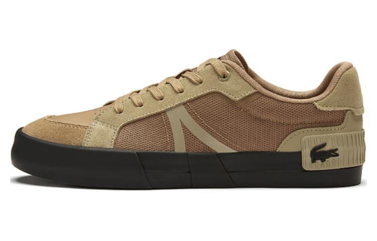 LACOSTE Low-Top Skateboard Shoes Men's Brown