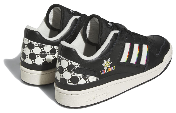 Adidas Originals Pride Rm Forum Low Shoes 'Black White' купить в интернет-магазине Yoocart с быстрой доставкой по России.