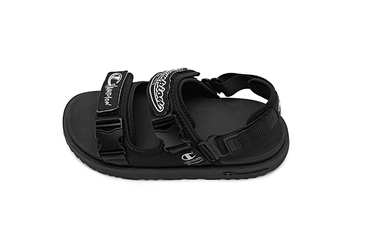 Champion One Strap Sandals Women's Black
