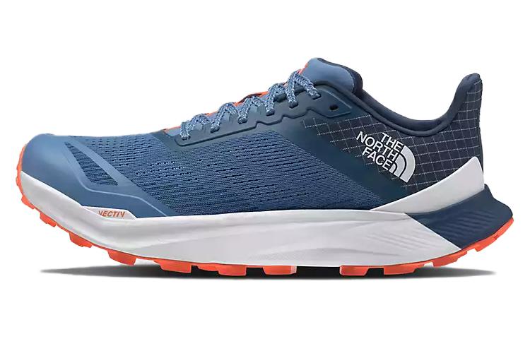 THE NORTH FACE Vectiv Infinite 2 Shock Absorbers Slip Resistant Low Top Running Shoes Men's Blue White