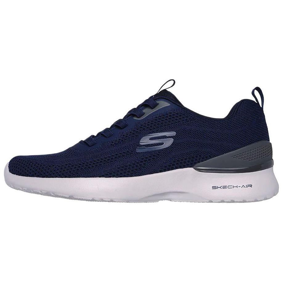 Skechers Sport Low Top Casual Shoes Men's Marine Blue Charcoal Black