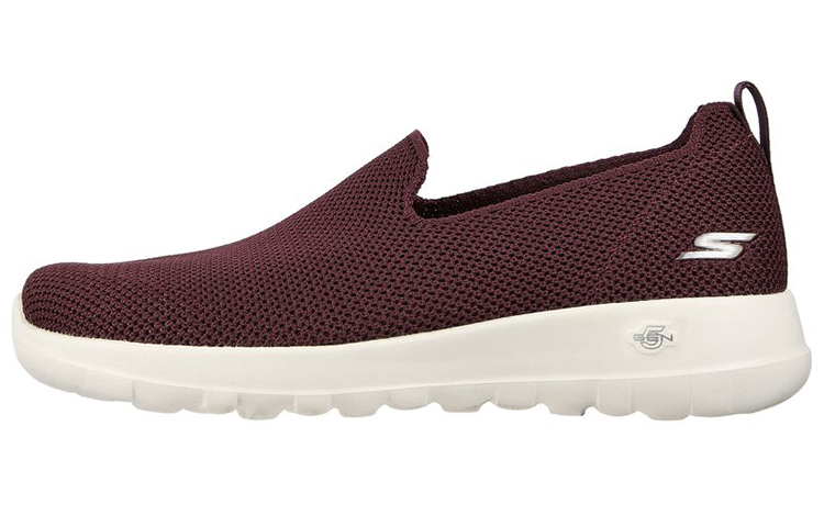 Skechers Go Walk Joy Sensational Day Low Top Casual Shoes Women's Burgundy