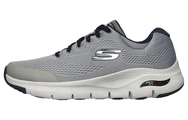 Skechers Arch Fit Low top Running Shoes Men's Gray