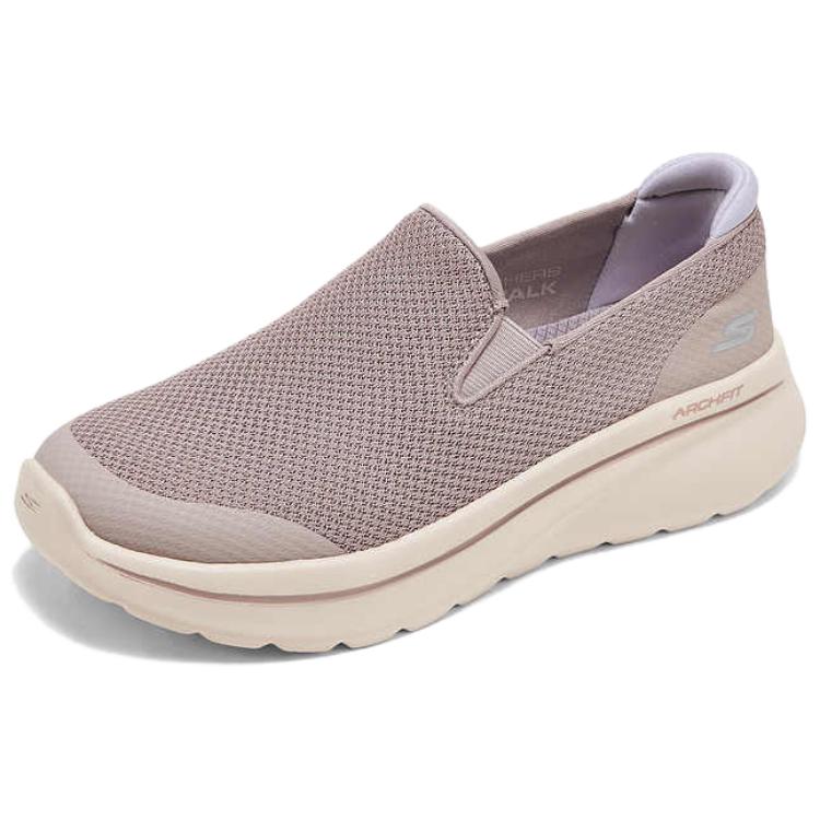 Skechers Cushioning, Wear Resistant Low Top Casual Shoes Women's Brown Purple купить в интернет-магазине Yoocart с быстрой доставкой по России.